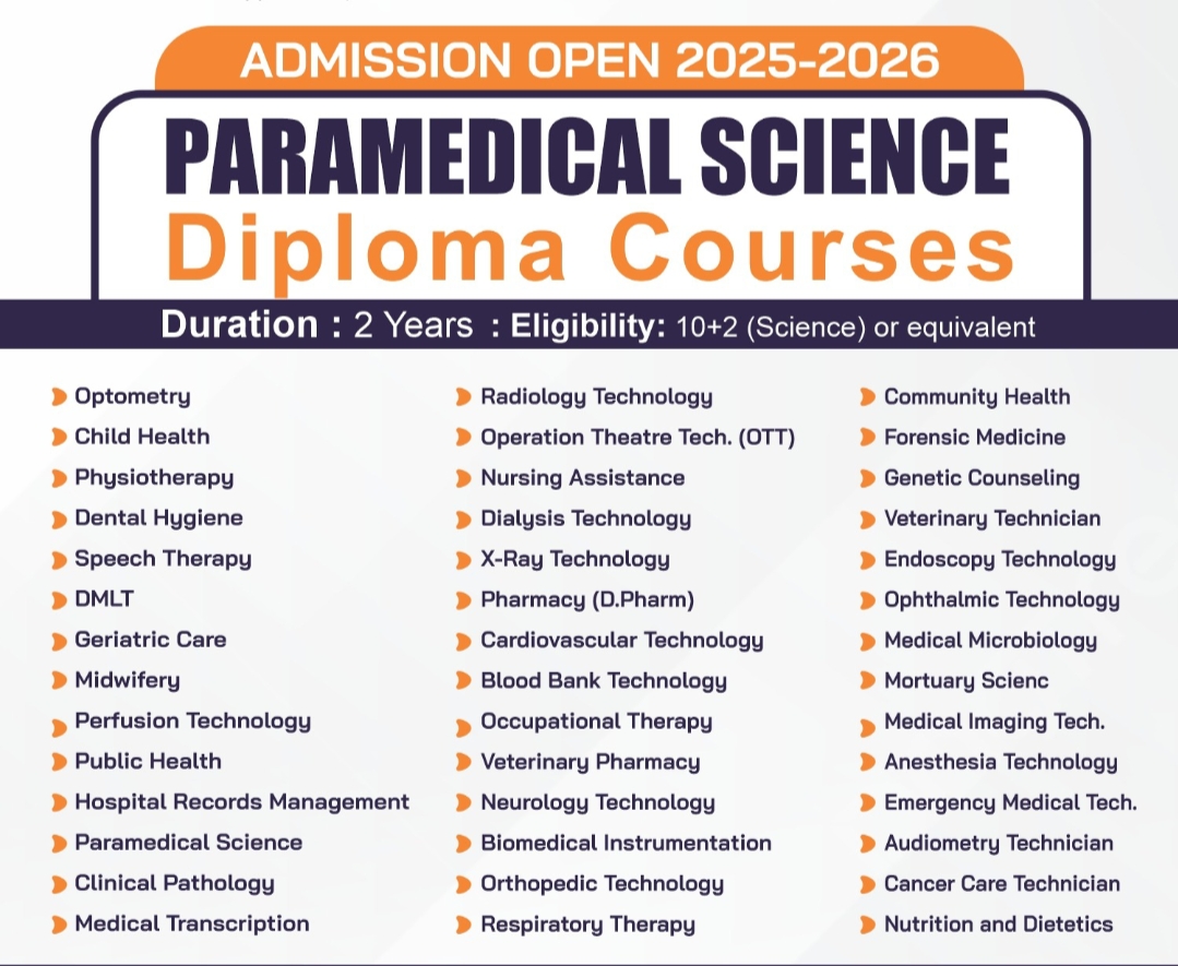 Paramedical Diploma Courses